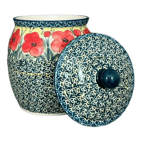 Canister, 3 Liter in "Poppies in Bloom" by Manufaktura | P083S-JZ34