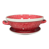 Bowl, Round, Berry Bowl, 9.75" in "Red Sky at Night" by Manufaktura | D038T-WCZE