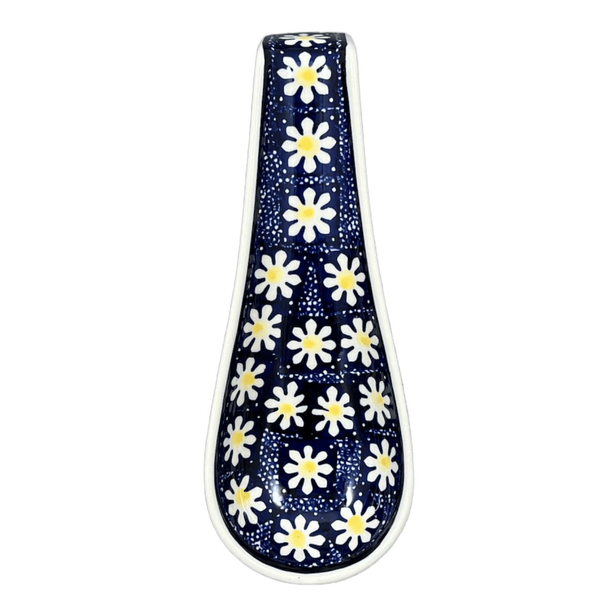 Spoon Rest, Large, 9.25" in "Mornin' Daisy" by Manufaktura | P007T-AM