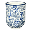 Polish Pottery 6 oz. Wine Cup (English Blue) | K111U-AS53 at PolishPotteryOutlet.com