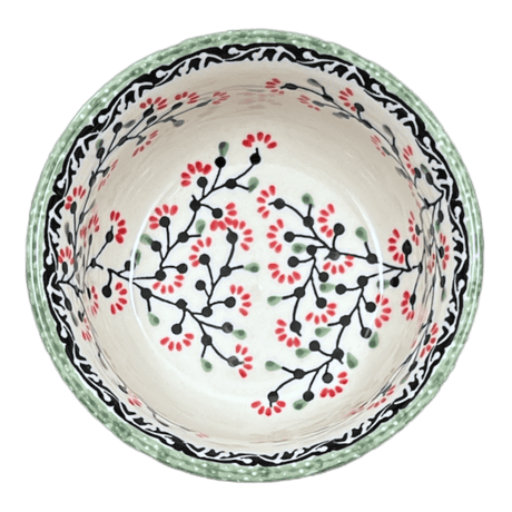 Bowl, Round, 5.5" in "Cherry Blossoms" by Manufaktura | M083S-DPGJ