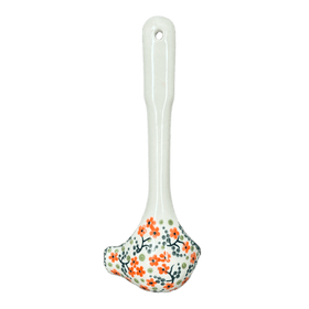Polish Pottery Gravy Ladle (Peach Blossoms) | L015S-AS46 Additional Image at PolishPotteryOutlet.com