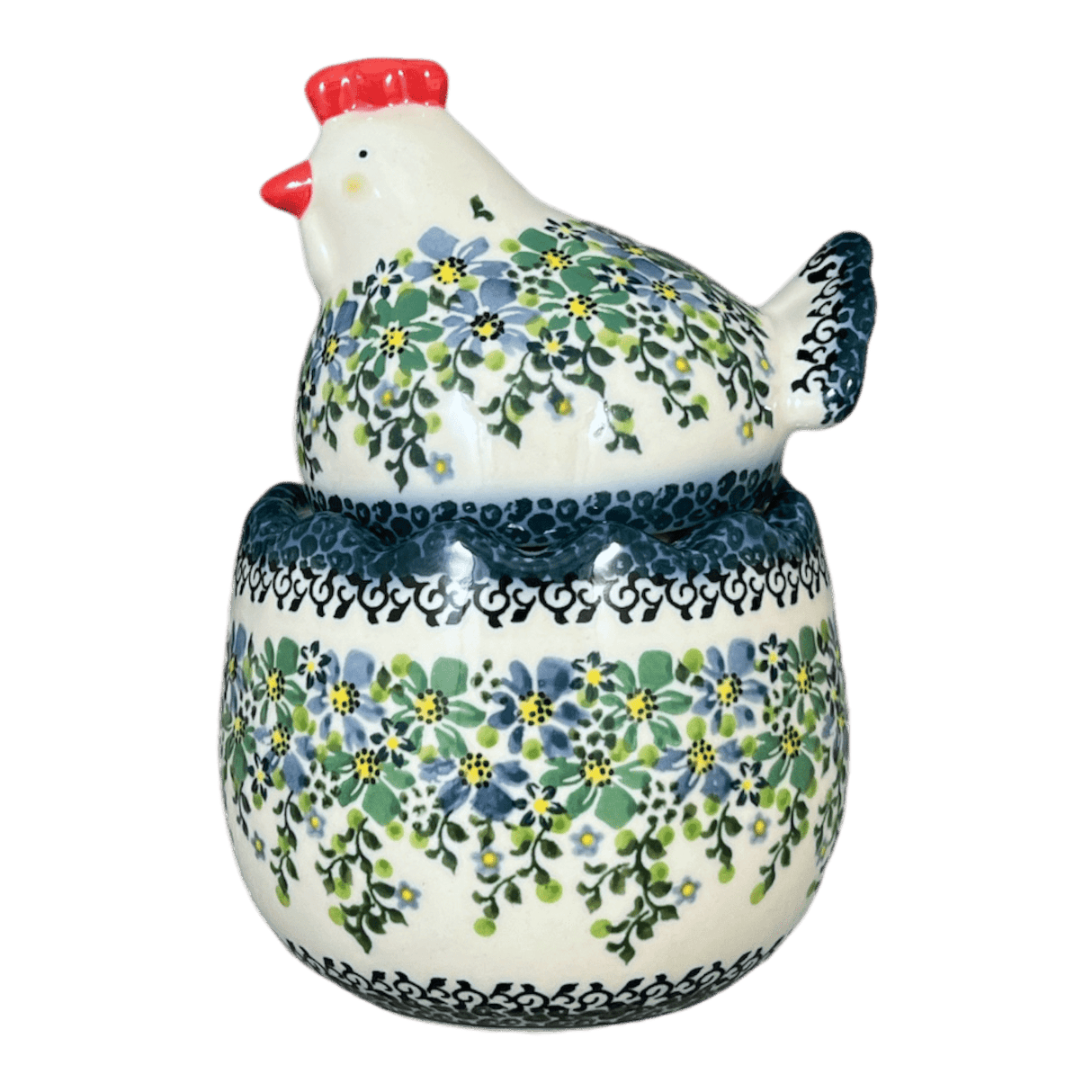 Canister, Hen, 7" in "Blue & Green Dream" by Galia | GPJ12-UHP2