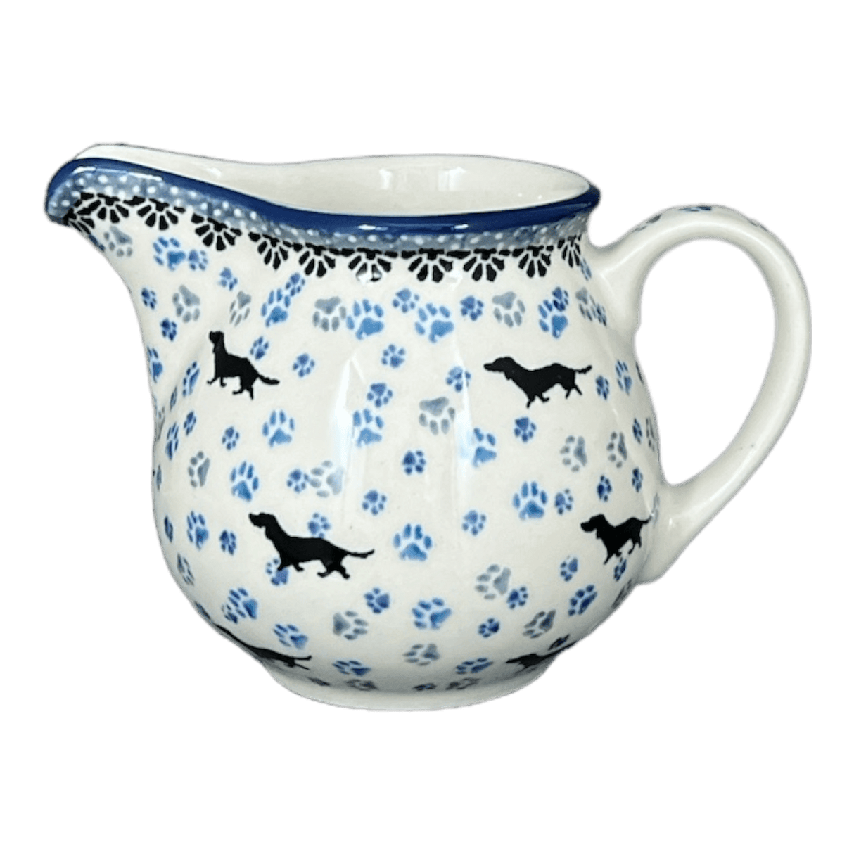 Creamer, 10 oz in "Wiener Dog Delight" by Ceramika Artystyczna | A341-2151X