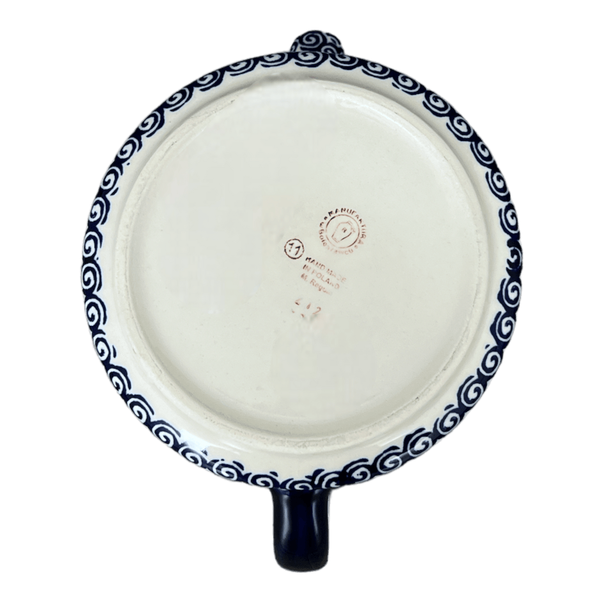Teapot, 0.9 Liter in "Flower Power" by Manufaktura | C005T-JS14