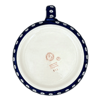 A picture of a Polish Pottery 1.5 Liter Pitcher (Cherry Dot) | D043T-70WI as shown at PolishPotteryOutlet.com/products/1-5-l-wide-mouth-pitcher-cherry-dot-d043t-70wi