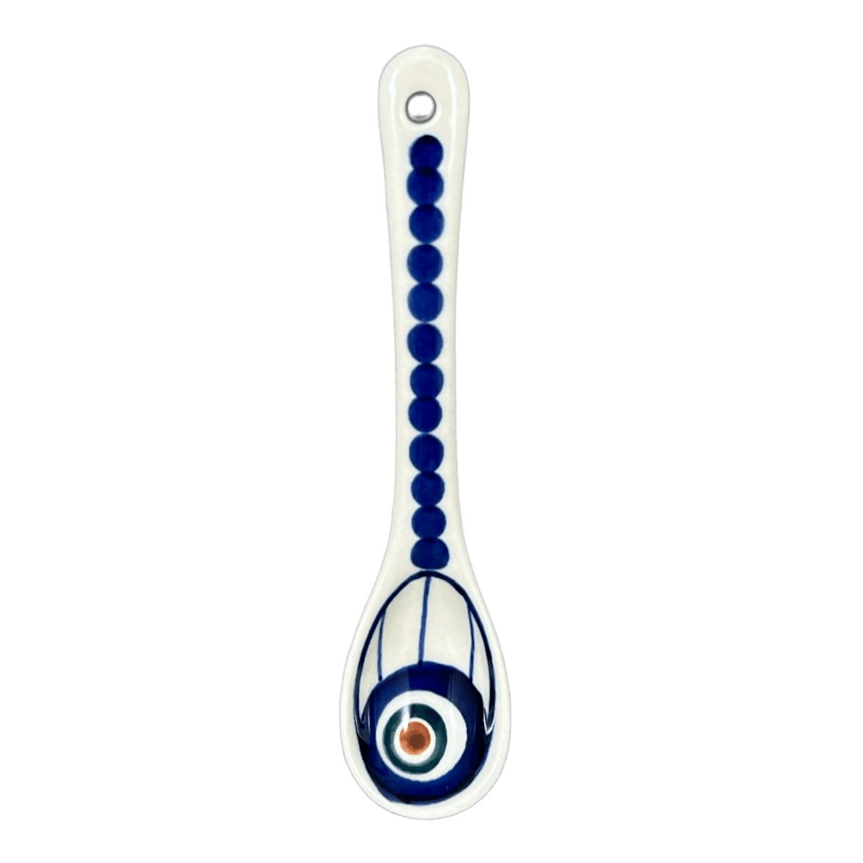 Spoon, Sugar, 5" in "Peacock in Line" by Manufaktura | L001T-54A