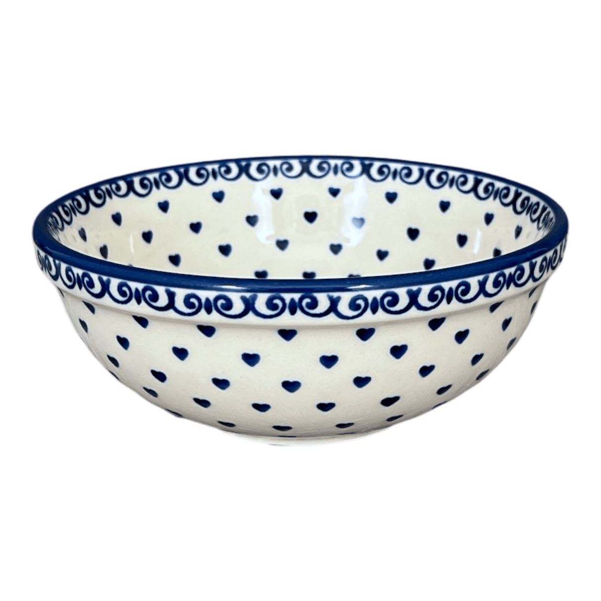 Bowl, Round, 6" in "Heartfelt Blue" by Manufaktura | M089T-PS02