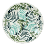 Plate, Round, Dessert, 6.5" in "Scattered Ferns" by Manufaktura | T130S-GZ39