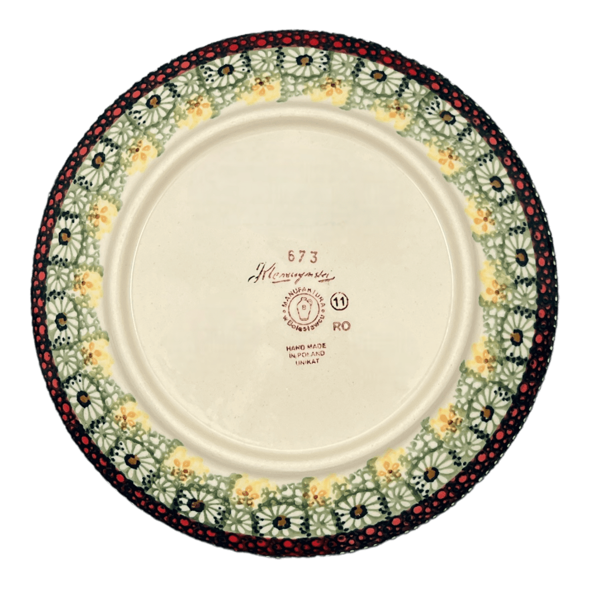 Plate, Round, Salad, 8.5" in "Sunshine Grotto" by Manufaktura | T134S-WK52