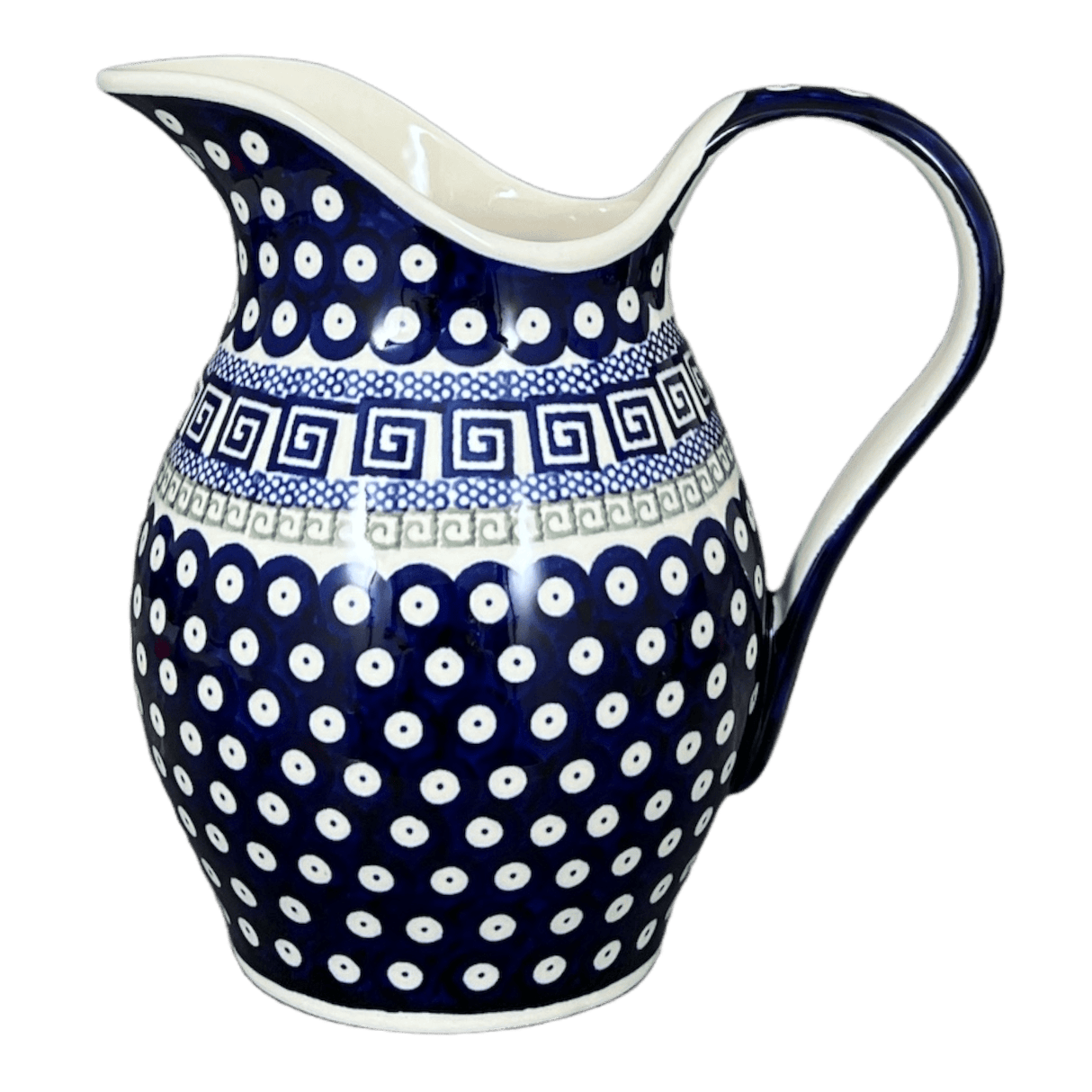 Pitcher, Fancy, 1.7 Liter in "Grecian Dot" by Zaklady | Y1160-D923