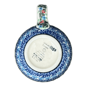 Polish Pottery CA 16 oz. Belly Mug (Hummingbird Bouquet) | A073-U3357 Additional Image at PolishPotteryOutlet.com