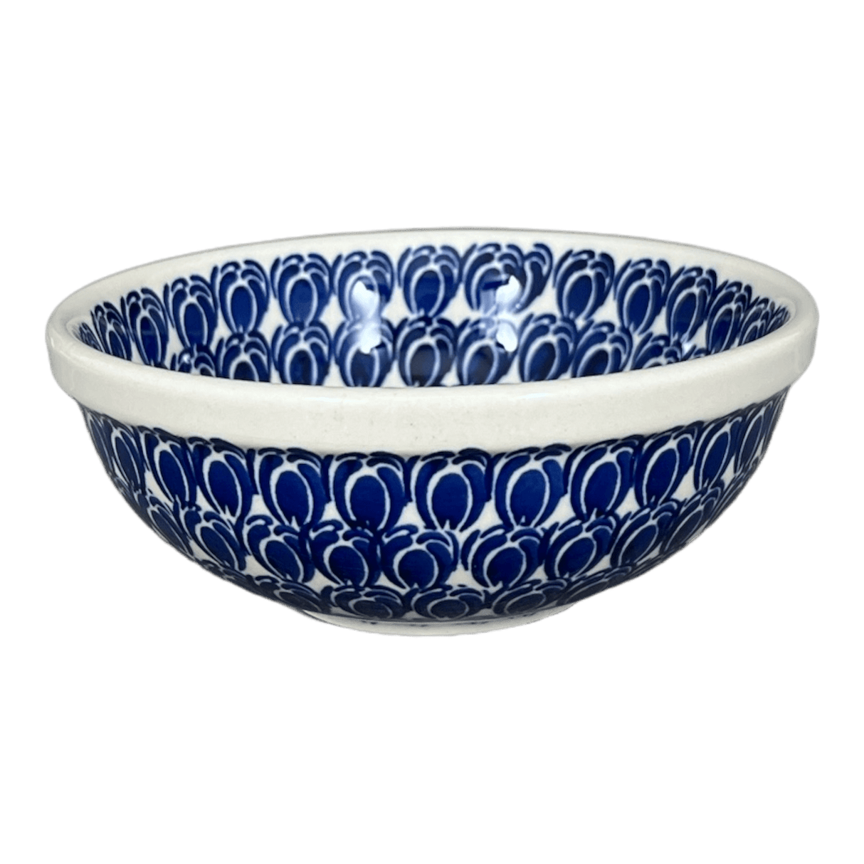 Bowl, Round, 6" in "Tulip Blues" by Manufaktura | M089T-GP16