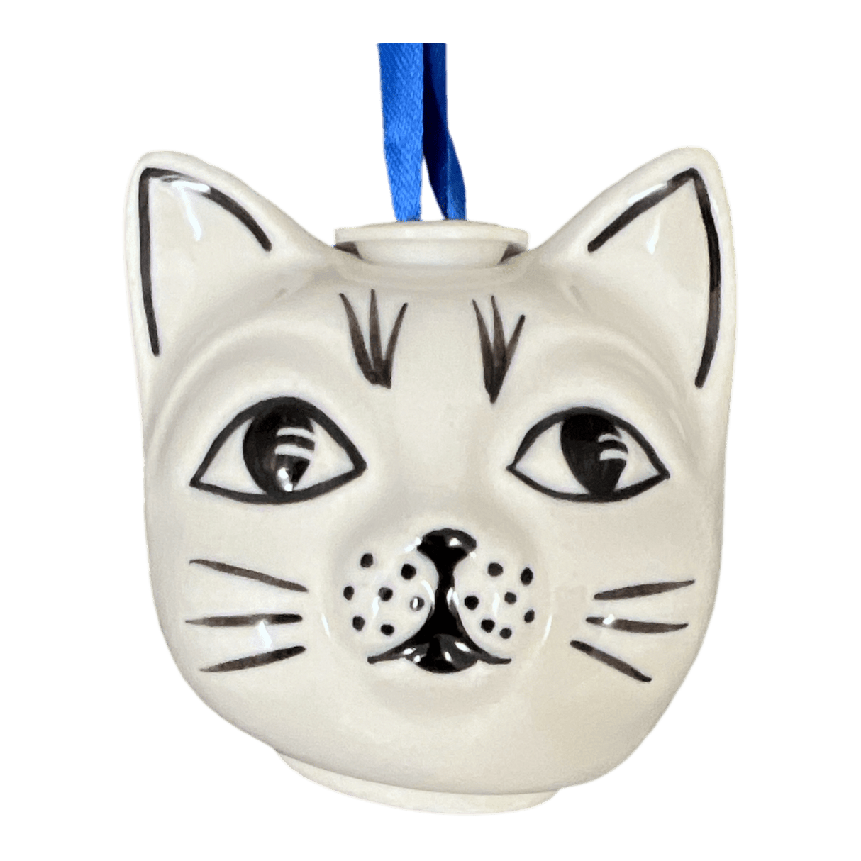 Ornament, Cat Head in "Peaceful Season" by Manufaktura | K142T-JG24