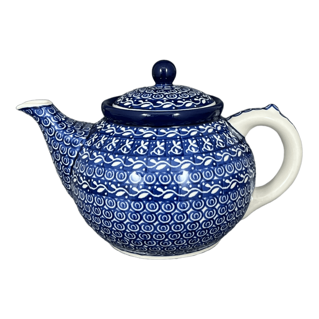 Teapot, 1.2 Liter in "Wavy Blues" by Ceramika Artystyczna | A060-905X