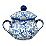 Bowl, Round, Sugar Bowl, 3.5" in "English Blue" by Manufaktura | C015U-AS53