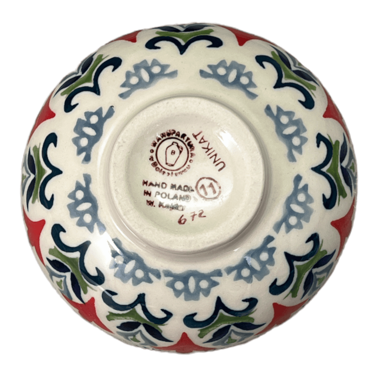 Bowl, Round, Dipping, 4.25" in "Scandinavian Scarlet" by Manufaktura | M153U-P295