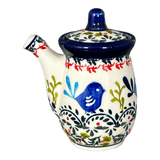 Pitcher, Soy Sauce, 5 oz in "Circling Bluebirds" by Zaklady | Y1947-ART214