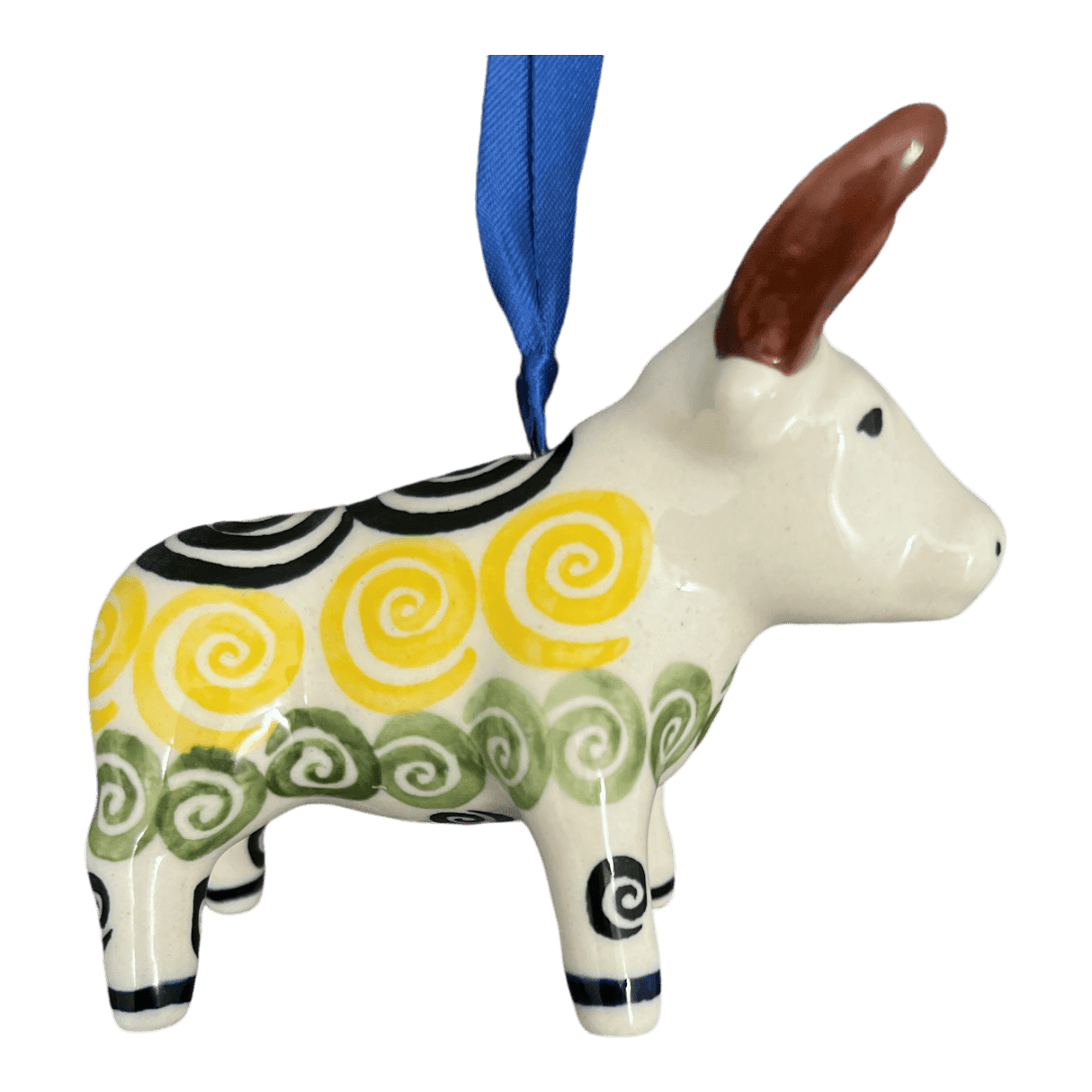 Ornament, Bull in "Hypnotic Night" by Manufaktura | K167M-CZZC