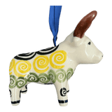 Ornament, Bull in "Hypnotic Night" by Manufaktura | K167M-CZZC