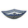 Polish Pottery Dish, Nut, Medium, 7.75" in "Iris" by Manufaktura | M113S-BAM at PolishPotteryOutlet.com