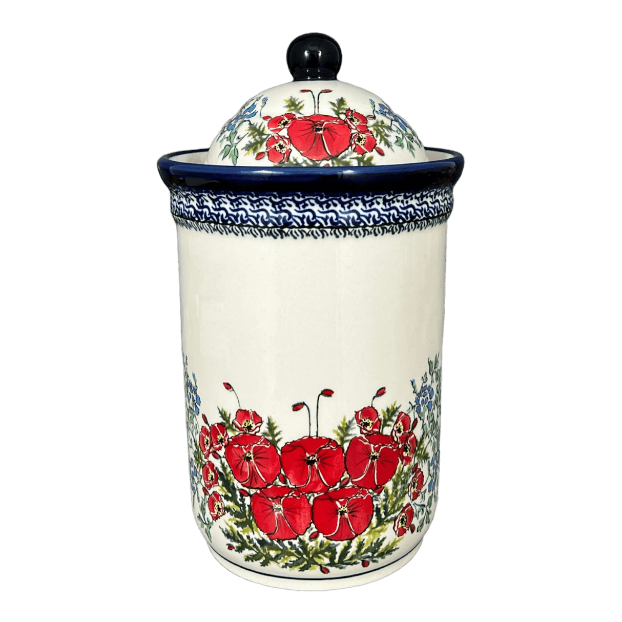 Canister, 2 Liter in "Floral Crescent" by Zaklady | Y1244-ART237