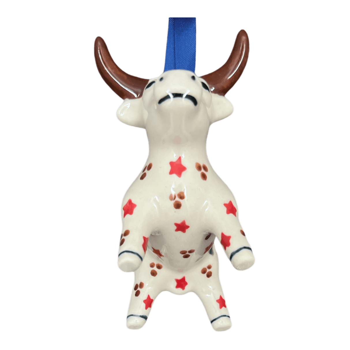 Ornament, Bull in "Evergreen Bells" by Manufaktura | K167U-PZDG