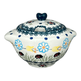 Bowl, Round, Sugar Bowl, 3" in "Lady Bugs" by Manufaktura | C003T-IF45