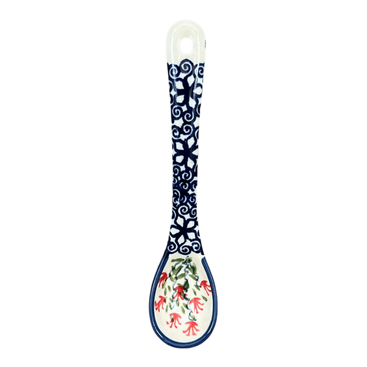 Spoon, Sugar, 5" in "Burning Thistle" by Manufaktura | L001S-P270