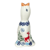 Polish Pottery Pie Bird (Reindeer Games) | P189T-BL07 at PolishPotteryOutlet.com