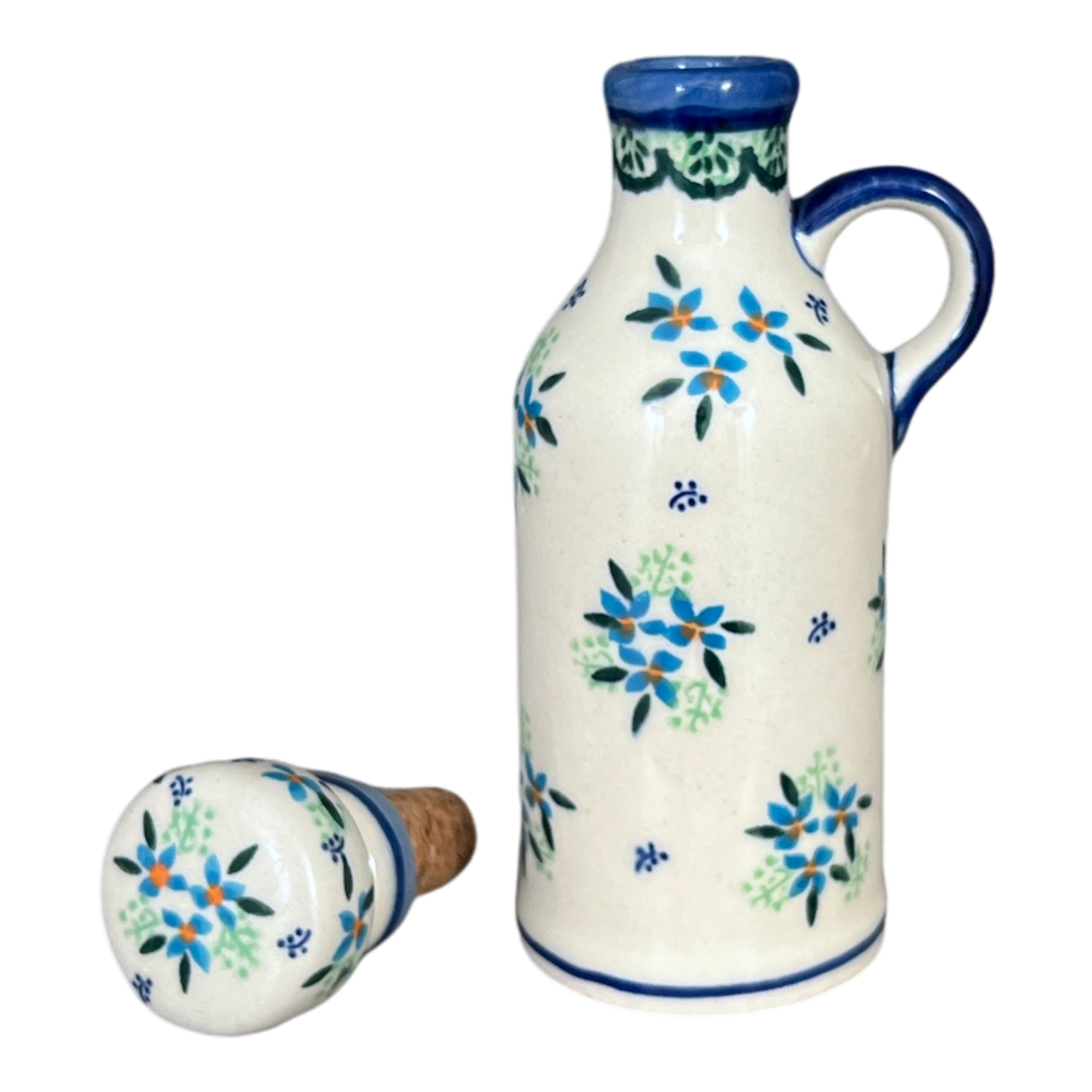 Bottle, with Cork, 6 oz in "Blue Star Bundle" by Galia | GB01-PN