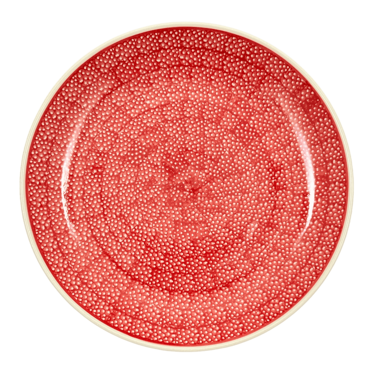 Plate, Round, Dinner, 10" in "Red Sky at Night" by Manufaktura | T132T-WCZE