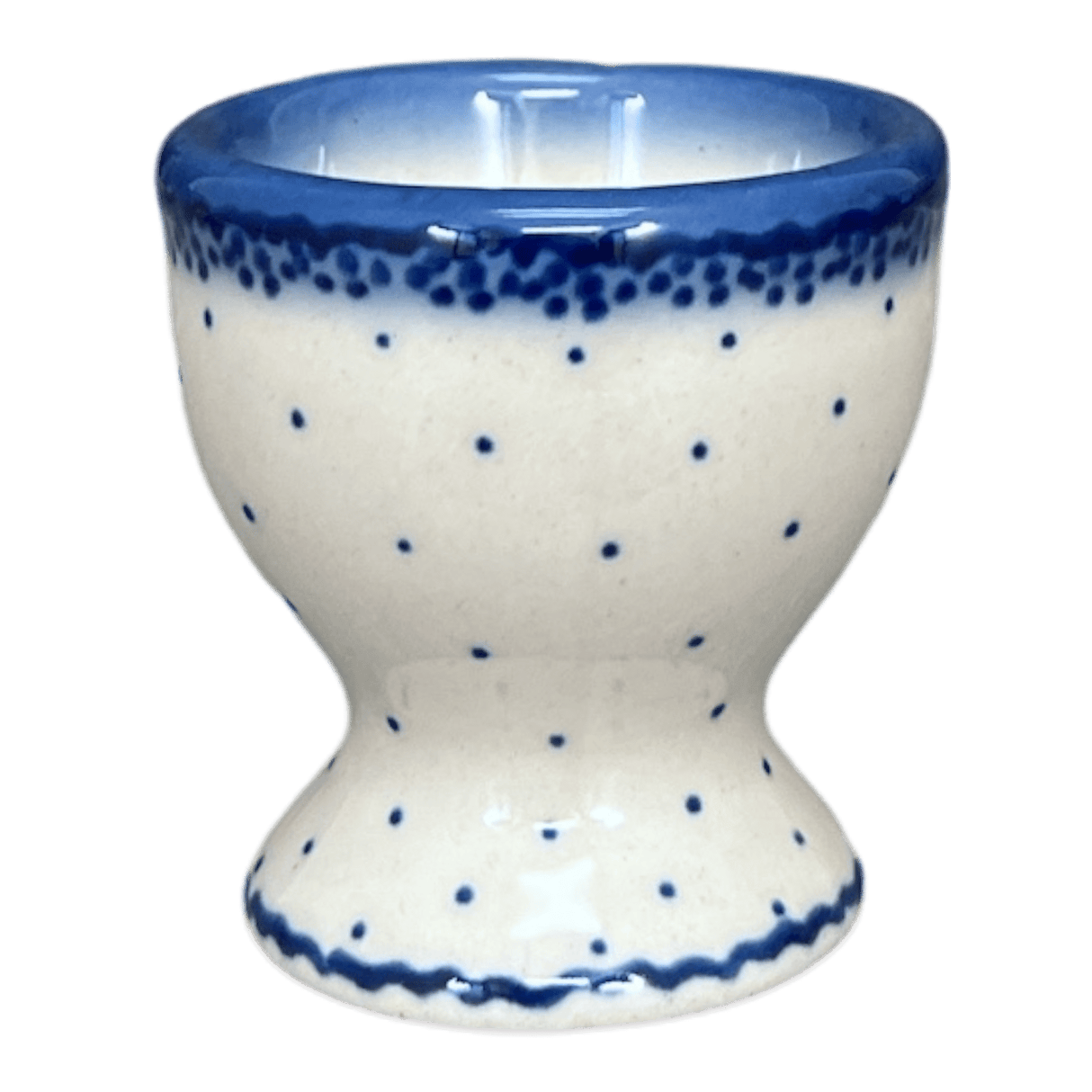 Egg Cup, 2.25" in "Blue Speckled" by Galia | GKJ01-PKN