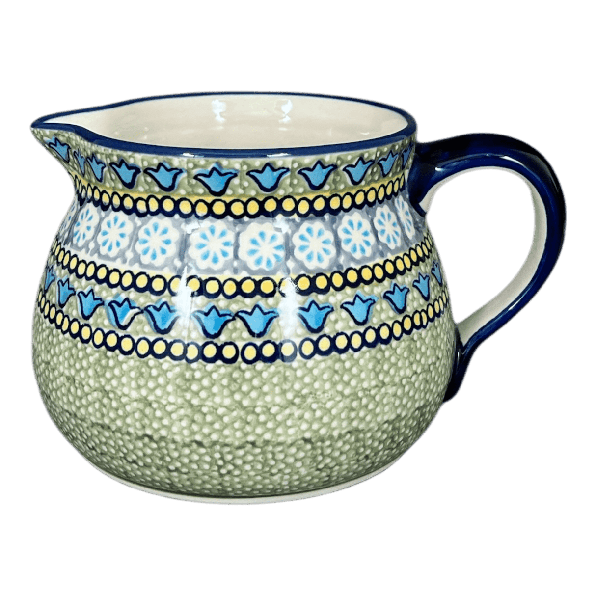 Pitcher, 1.5 Liter in "Blue Bells" by Manufaktura | D043S-KLDN