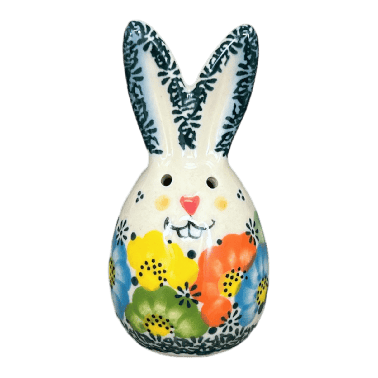 Shaker, Bunny, 3.5" in "Rainbow Wreath" by Galia | GSP11-UV3