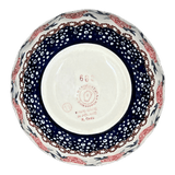 Bowl, Round, Fancy, 5.5" in "Parade of Roses" by Manufaktura | C018T-MCR1