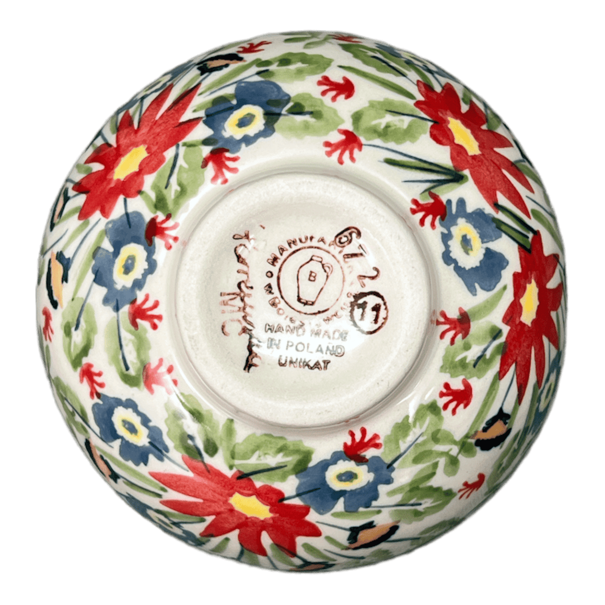 Bowl, Round, Dipping, 4.25" in "Floral Fantasy" by Manufaktura | M153S-P260