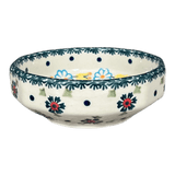 Bowl, Multiangular, 5" in "Lady Bugs" by Manufaktura | M058T-IF45