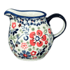 Polish Pottery The Cream of Creamers - "Basia" (Full Bloom) | D019S-EO34 at PolishPotteryOutlet.com