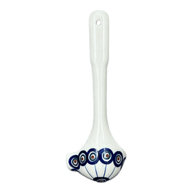 Polish Pottery Gravy Ladle (Peacock in Line) | L015T-54A Additional Image at PolishPotteryOutlet.com