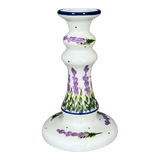 Candlestick, 7", WR (WR22C) in "Lavender Fields" by W.R. Ceramika | WR22C-BW4