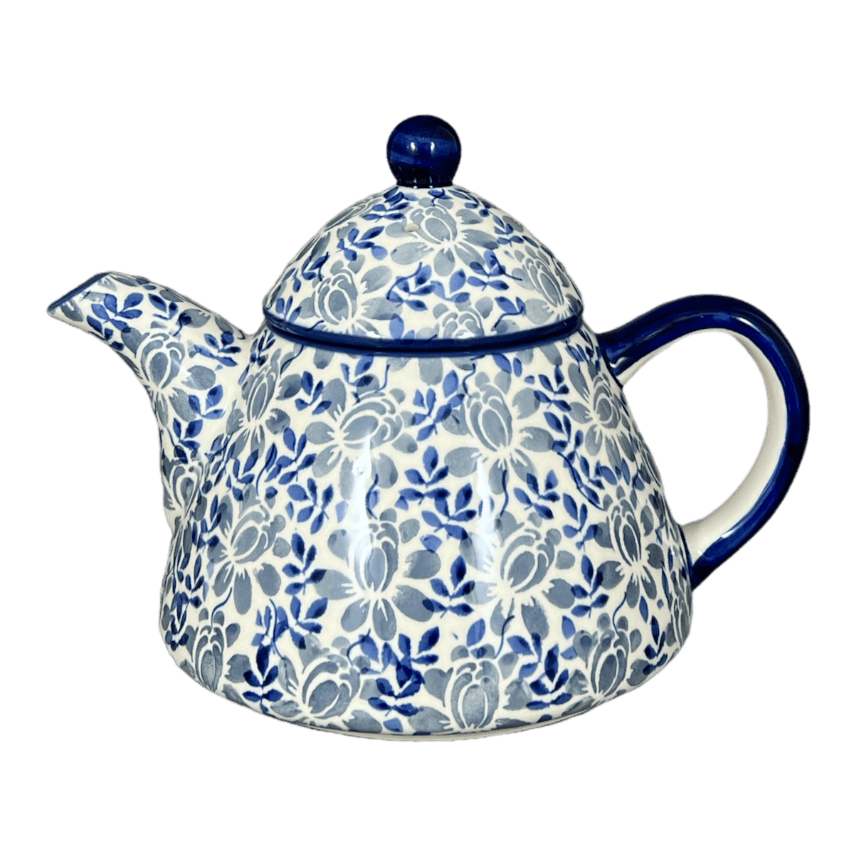 Teapot, 0.9 Liter in "English Blue" by Manufaktura | C005U-AS53