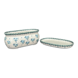 Pot, Herb, 8.5" in "Blue Star Bundle" by Galia | GDN12-PN