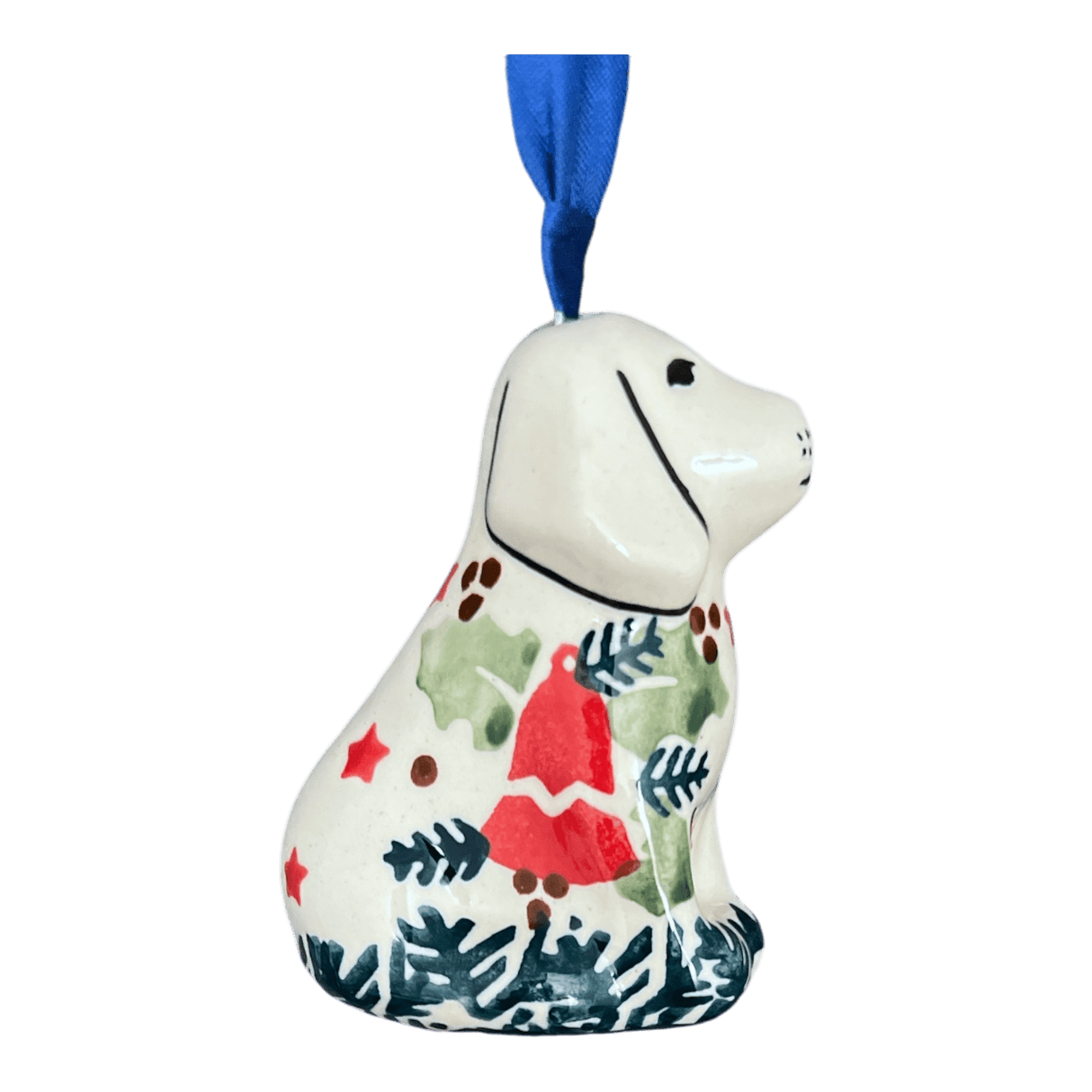 Ornament, Dog, 3" in "Evergreen Bells" by Manufaktura | K164U-PZDG