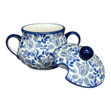 Bowl, Round, Sugar Bowl, 3.5" in "English Blue" by Manufaktura | C015U-AS53