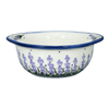 Polish Pottery Bowl, Round, Soup, 22 oz, WR (WR51B) in "Lavender Fields" by W.R. Ceramika | WR51B-BW4 at PolishPotteryOutlet.com