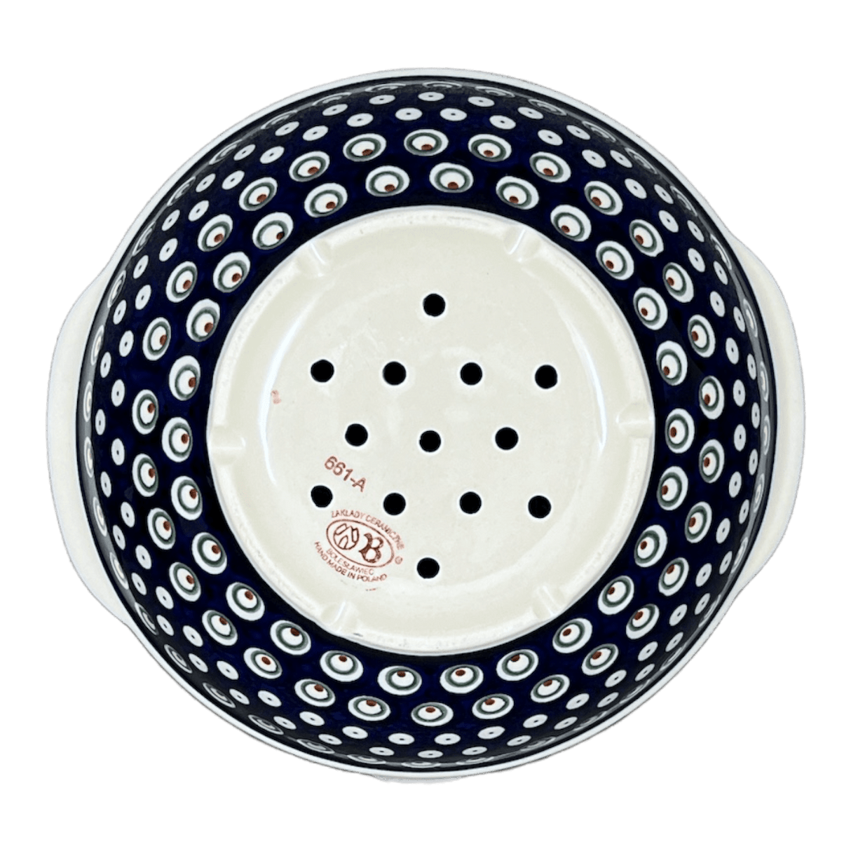 Colander, 10" in "Peacock Burst" by Zaklady | Y1183A-D487