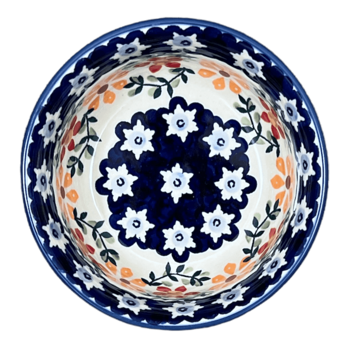 Bowl, Round, 5.5" in "Star Garden" by Manufaktura | M083U-JS72