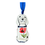 Ornament, Dog, 3" in "Poppy Garden" by Manufaktura | K164T-EJ01