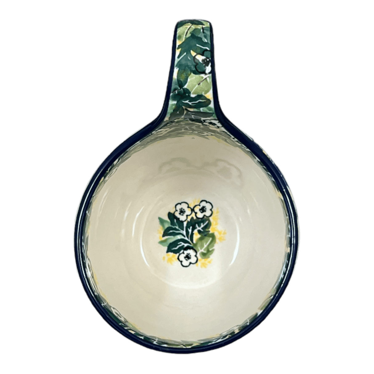 Bowl, Round, Loop Handle, 16 oz in "Tropical Love" by Ceramika Artystyczna | A845-U4705